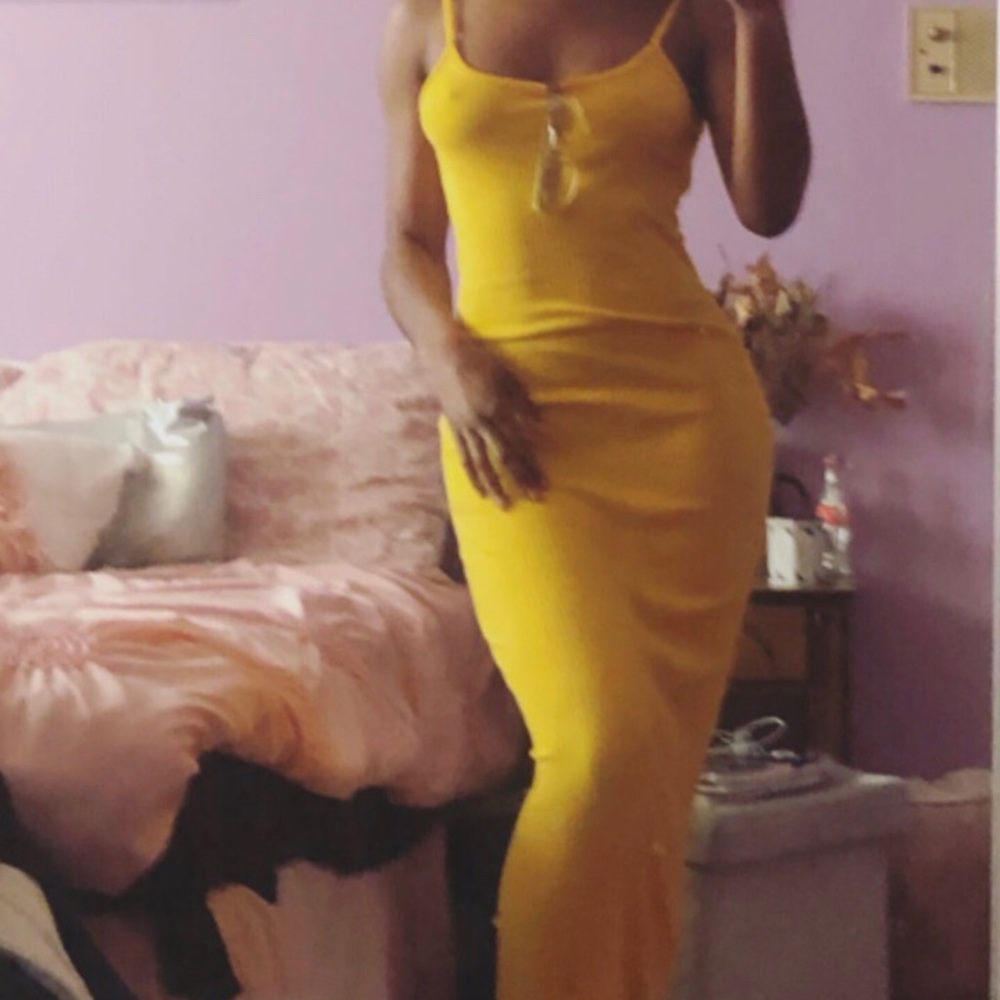 Ribbed Maxi Dress